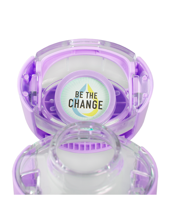 Бутылка для воды Coral Bottle One 750, сиреневая